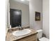Well-lit bathroom with a vanity and modern fixtures, offering convenience and style at 4103 Mars Bay # 25, Acworth, GA 30101