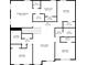 Detailed second-floor plan with dimensions showing bedrooms, bathrooms, laundry, Gathering room and WICs at 109 Red Fox Dr, Dallas, GA 30157
