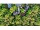 Aerial view of the homes from above the tree line at 1336 Amberwood Dr, Woodstock, GA 30189
