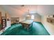 Spacious game room with a pool table and ample space for entertainment at 1336 Amberwood Dr, Woodstock, GA 30189