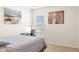 Simple bedroom with neutral walls and decor at 450 Hammersmith Dr, Suwanee, GA 30024