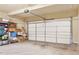 Spacious two car garage provides ample room for parking and storage at 450 Hammersmith Dr, Suwanee, GA 30024