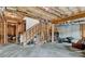 Unfinished basement with exposed framework, offering potential for customization at 2201 Old Dallas Sw Rd, Marietta, GA 30064