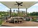Inviting covered deck with scenic lake views at 2201 Old Dallas Sw Rd, Marietta, GA 30064