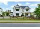 Beautiful two-story home with a well-manicured lawn and a modern farmhouse design at 2201 Old Dallas Sw Rd, Marietta, GA 30064