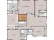 Second floor plan with Primary suite, additional bedrooms, and a loft at 2201 Old Dallas Sw Rd, Marietta, GA 30064