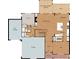 First floor plan featuring an open-concept kitchen, dining area, and Gathering room at 2201 Old Dallas Sw Rd, Marietta, GA 30064
