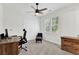 Bright and spacious home office with natural light and modern furniture at 2201 Old Dallas Sw Rd, Marietta, GA 30064