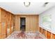 Interior renovation project showcasing exposed framing, highlighting the potential for customization at 2952 Mcafee Rd, Decatur, GA 30032