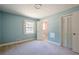 Bedroom with a view, window and ensuite bathroom at 554 Cana Of Galilee Ct, Tucker, GA 30084
