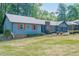 Exterior home view of front yard with American flag at 554 Cana Of Galilee Ct, Tucker, GA 30084