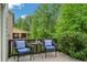 Cozy patio with outdoor seating, perfect for relaxing and enjoying the view at 4240 Spring Rdg, Cumming, GA 30028