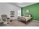 Cozy room with accent wall at 4240 Spring Ridge Dr, Cumming, GA 30028