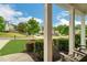 Charming front yard view with manicured lawn and inviting porch at 4240 Spring Ridge Dr, Cumming, GA 30028