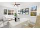 Office with large window and desk for working at home at 4370 Freys Farm Nw Ln, Kennesaw, GA 30152
