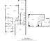 Detailed floor plan showcasing layout of rooms, including living, dining, kitchen, bedrooms, and garage at 503 Forest Ln, Canton, GA 30114