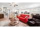 Bright open concept living room and kitchen design features modern decor and ample space at 503 Forest Ln, Canton, GA 30114