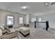 Upstairs loft features a comfortable seating arrangement with views of the neighborhood at 3180 Andover St, Cumming, GA 30028