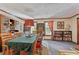 Formal dining room with a wooden table, seating for six, and ample natural light at 3876 Winners Ct, Marietta, GA 30062