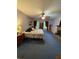 Large bedroom with fireplace and doors to the backyard at 3876 Winners Ct, Marietta, GA 30062