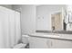 Clean bathroom featuring vanity with ample storage, modern fixtures and decor, and shower/tub at , Atlanta, GA 30316