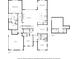 Detailed floor plan showcasing the layout of this home, with bedrooms, baths, kitchen, and living spaces at 6165 Namon Wallace Dr, Cumming, GA 30028