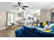 Inviting living room with kitchen view, great for entertaining at 164 Chickasaw Ln, Austell, GA 30168