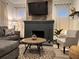 Inviting living room features a modern fireplace and stylish decor at 1074 Hobson Sw St, Atlanta, GA 30310