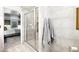 Bathroom with a glass shower and an entrance to the bedroom at 5452 Tally Green Dr, Marietta, GA 30068