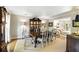 Formal dining room featuring a dark wood table and classic decor at 5452 Tally Green Dr, Marietta, GA 30068
