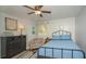 Bright bedroom with natural light, a ceiling fan, and comfortable seating at 1907 Shalimar Ne Dr, Atlanta, GA 30345
