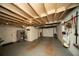 Spacious garage featuring exposed ceiling, and ample room for parking and storage at 1907 Shalimar Ne Dr, Atlanta, GA 30345