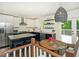 Modern eat-in kitchen features granite countertops, stainless steel appliances, and a center island with seating at 1907 Shalimar Ne Dr, Atlanta, GA 30345