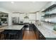 Modern eat-in kitchen featuring granite countertops, stainless steel appliances, and a center island with seating at 1907 Shalimar Ne Dr, Atlanta, GA 30345