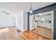 View of kitchen from living room, showing open layout and seamless flow at 3406 Jackson Dr, Decatur, GA 30032