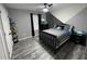 Updated bedroom featuring modern decor, neutral walls and natural light at 2030 Hydrangea Ln, Austell, GA 30106