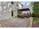 Backyard deck with outdoor seating beneath a pergola at 2332 Leacroft Way, Marietta, GA 30062