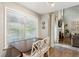 Eat-in kitchen features bright natural light and stylish decor at 2332 Leacroft Way, Marietta, GA 30062