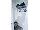 A clean closet features shelving perfect for organizing towels, and accessories with durable wire shelving at 1298 Gideons Sw Dr, Atlanta, GA 30314