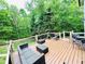Spacious outdoor deck with comfortable wicker seating, ideal for relaxation and entertainment at 2870 Willow Wisp Way, Cumming, GA 30040