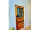 Charming laundry room door with glass panel and vintage-inspired lettering at 2870 Willow Wisp Way, Cumming, GA 30040
