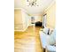 Spacious living room with hardwood floors, neutral paint, recessed lighting, and a comfortable couch at 2870 Willow Wisp Way, Cumming, GA 30040