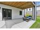 Relaxing outdoor patio with comfortable seating arrangement at 2977 Treeside Ter, Marietta, GA 30066