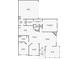 Detailed floor plan showcases layout with spacious rooms, including a primary bedroom and living room at 6103 Menlow Ct, Cumming, GA 30041
