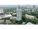 High-rise condo with pool in landscape as seen from the air at 2870 Pharr Court South Nw # 1704, Atlanta, GA 30305