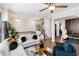 Bright living room boasts an open layout, stylish decor, and hardwood floors, creating an inviting space at 371 Northaven Ave, Suwanee, GA 30024