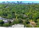 Aerial view highlighting proximity to the BeltLine, Ansley Mall, and the city skyline at 470 Ansley Walk Ne Ter, Atlanta, GA 30309