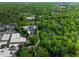 Vast aerial perspective of a mixed-use area featuring commercial properties, ample parking, and mature tree coverage at 470 Ansley Walk Ne Ter, Atlanta, GA 30309