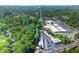 Beautiful aerial view of a commercial district nestled among vibrant green trees, offering both convenience and natural beauty at 470 Ansley Walk Ne Ter, Atlanta, GA 30309