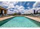 Rooftop pool with comfortable lounge seating, offering relaxation and scenic views at 201 W Ponce De Leon Ave # 402, Decatur, GA 30030
